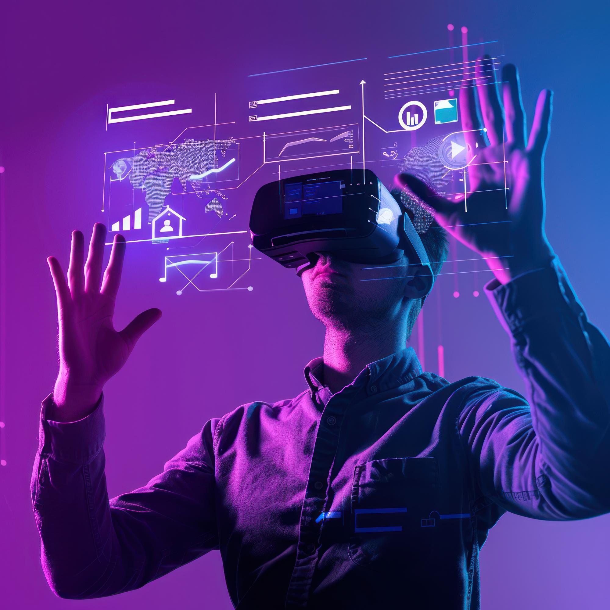 man-wearing-vr-headset-interacting-with-digital-interface_332679-3439